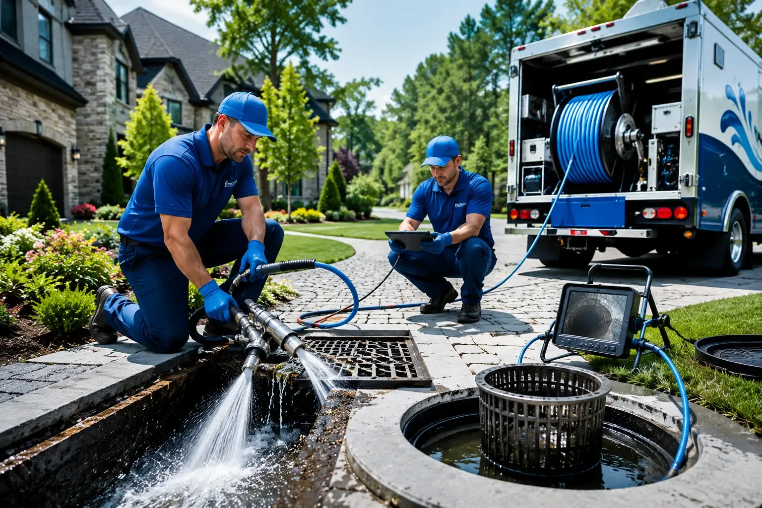 Local outdoor drain cleaning professionals in Brooklyn, WI